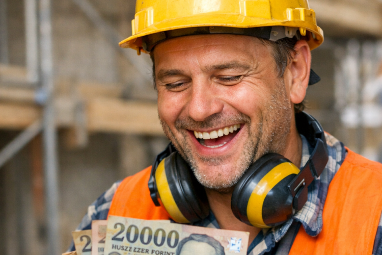 KSH: novemberben a bruttó átlagkereset 756 400 forint volt